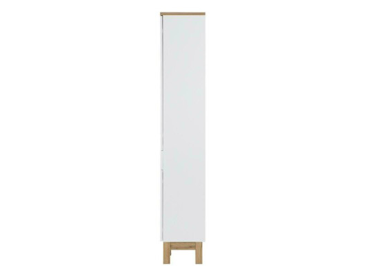 Armario alto estantería de baño 187x35x33 cm