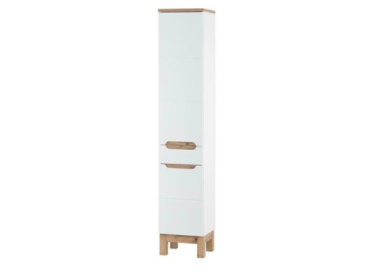 Armario alto estantería de baño 187x35x33 cm