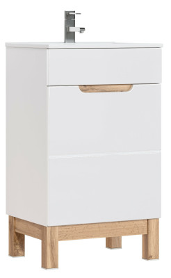 Lavabo Armario Estantería Gabinetes 50cm Lavabo Lavamanos