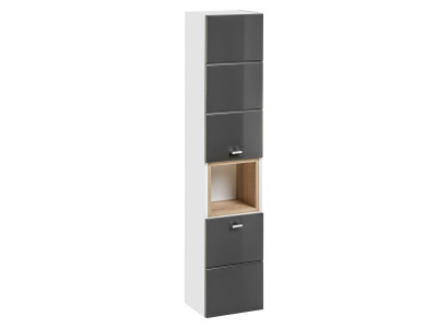 Armario de baño Muebles de baño Armario Armario alto Armario de baño Estante decorativo