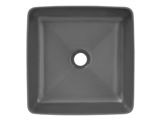 Lavabo Cocina Negra Encimera Mesa Plato Fregadero Cuenco Colocar Cerámica