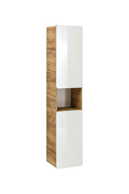 Estantería de baño Armario alto colgante de 170 cm Armario de baño