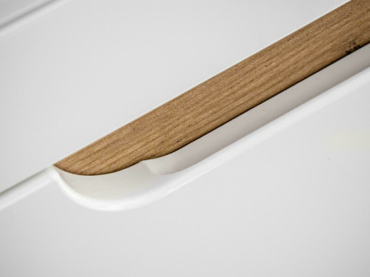 Repisa de baño Armario de baño Muebles de baño Brillo alto Estante