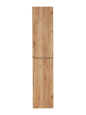 Mueble de baño de alta calidad, armario alto, muebles de baño de madera de lujo.