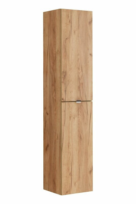 Mueble de baño de alta calidad, armario alto, muebles de baño de madera de lujo.