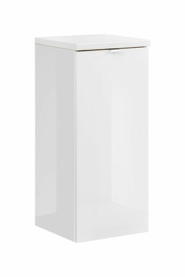 Mueble colgante de armario universal, mueble de baño decorativo con una cesta de ropa.