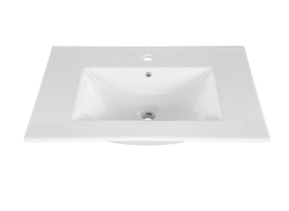 Lavabo de cerámica decorativa Lavabo en blanco Lavabo sobre encimera
