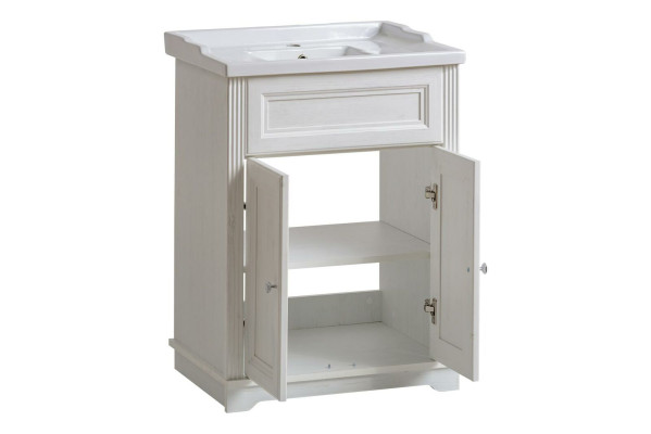Muebles de baño de estilo antiguo lavabo del país casa de campo baño 60 cm lavabo