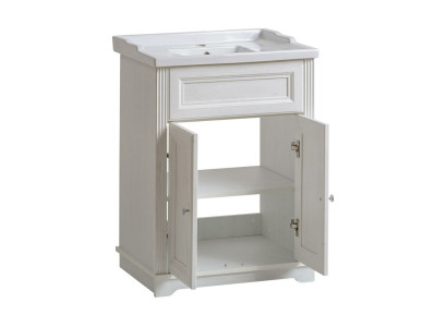 Muebles de baño de estilo antiguo lavabo del país casa de campo baño 60 cm lavabo