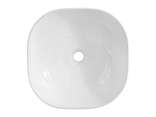 Lavabo de cerámica moderno blanco, lavabo decorativo.