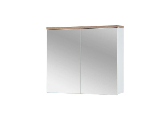 Armario de espejo para la pared, armario de baño con espejo de 80 cm.
