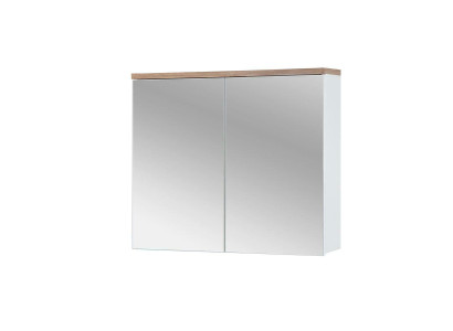 Armario de espejo para la pared, armario de baño con espejo de 80 cm.