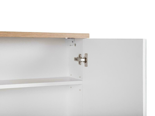 Armario de espejo para la pared, armario de baño con espejo de 80 cm.