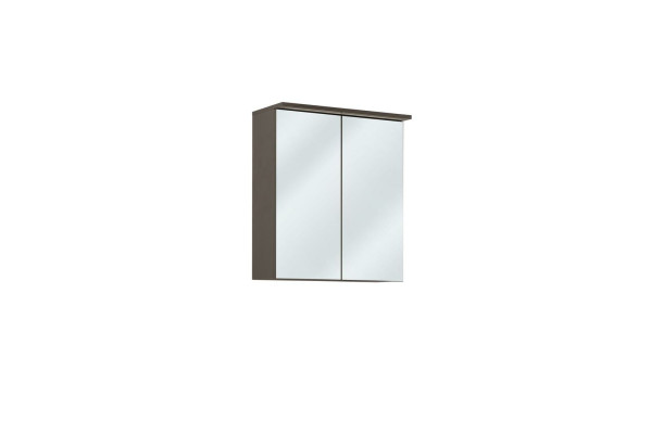 Armario de espejo con espejo de pared para baño con espejo de 60 cm LED.
