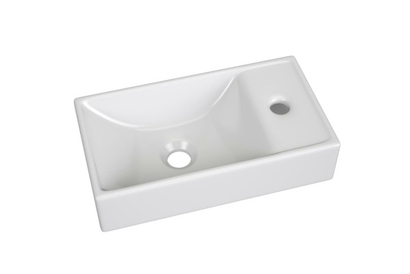 Lavabo de cerámica Lavabo Encimera Blanco Lavabo Lavamanos