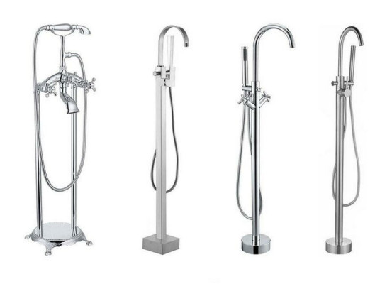 Lavabo de cerámica decorativo moderno de sobremontaje blanco.