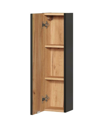 Baño Muebles de baño Estantería Armario Armarios marrones Farmacia Madera