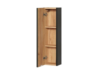 Baño Muebles de baño Estantería Armario Armarios marrones Farmacia Madera