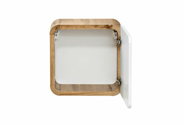 Armario de pared Armario Estante Roble Estante de farmacia Decorativo Armario de pared