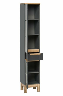 Diseño de muebles de baño Juego de muebles de baño Armario Lavabo Conjunto de mobiliario de baño 5 piezas.
