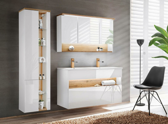 Juego de muebles de baño Lavabo Conjunto de muebles de baño de 3 piezas Habitación