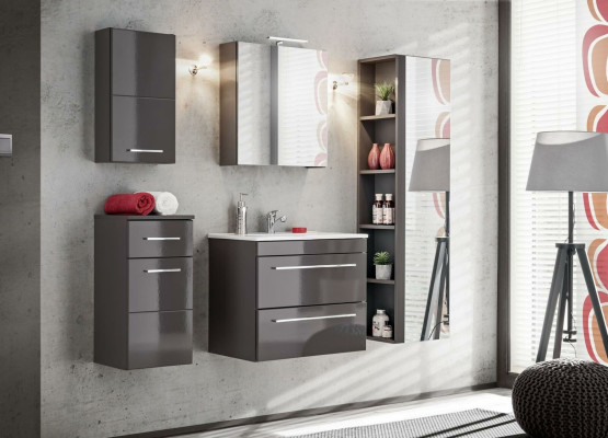 Diseño de baño Muebles Conjunto decorativo de baño Armario Lavabo
