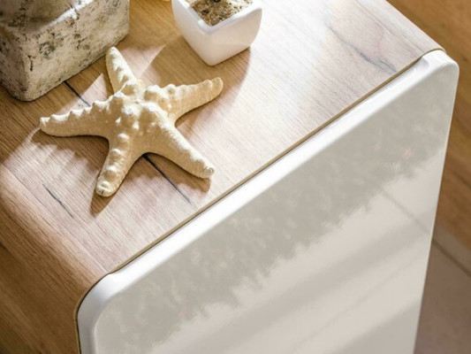 Diseño de muebles de baño Juego de 6 piezas Incluye armario y lavabo.