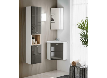 Lavabo mueble de baño conjunto de lavabo de esquina de baño.