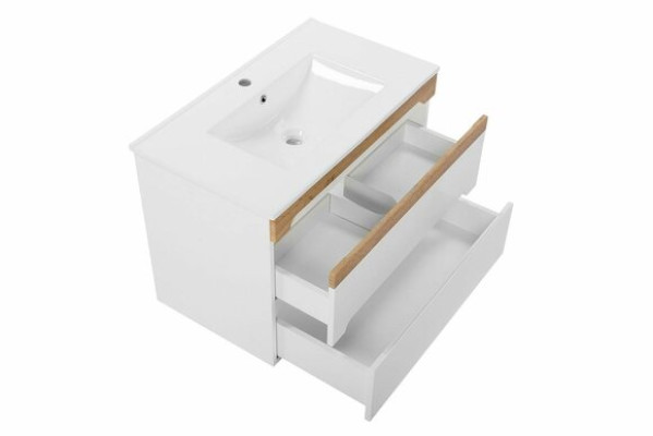 Diseño de muebles de baño Juego de 6 piezas para baño Decoración Armario Lavabo
