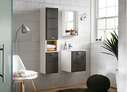 3 piezas. Conjunto de muebles de baño tocador lavabo