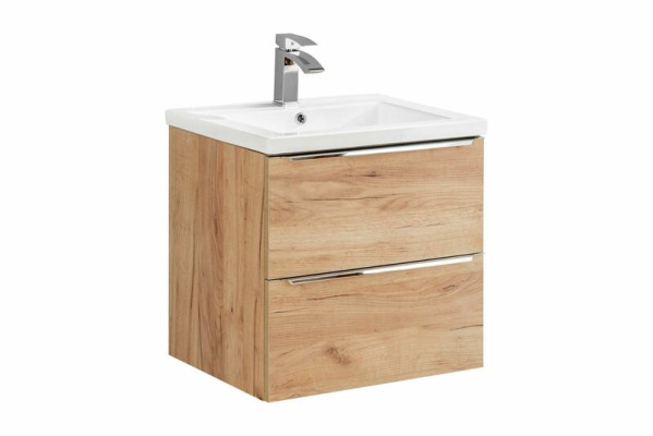 Diseño de lujo Lavabo Lavabo Pared Colgante con Armario incorporado