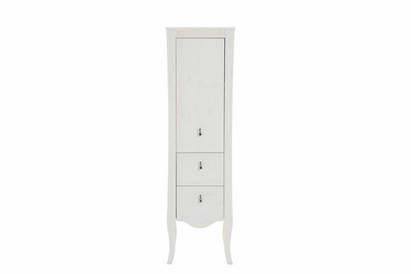 Mueble de baño Armario de baño de madera Armario alto blanco Armario de baño