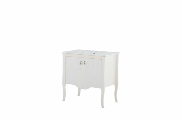 Lavabo armario estantería gabinetes 79 cm lavabo tocador