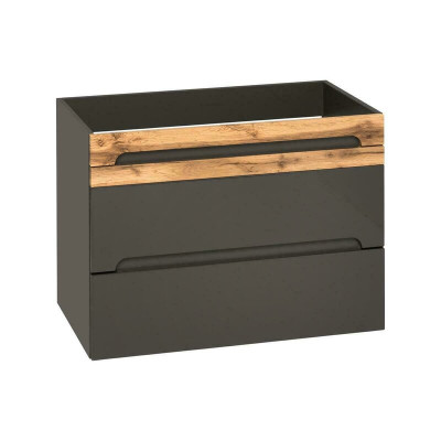 Mueble de baño conjunto de 80cm Lavabo con armario Moderno Lavabo decorativo