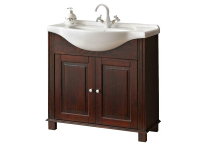 Muebles de baño Lavabo Estilo antiguo Fregadero con armario estilo rústico