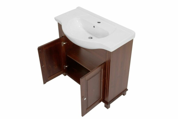 Muebles de baño Lavabo Estilo antiguo Fregadero con armario estilo rústico