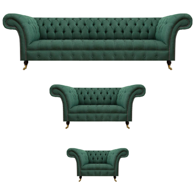 Sofás de lujo verdes juego completo de sofás tapizados muebles de salón sofá de tela