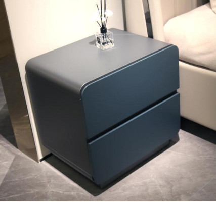 Conjunto de dormitorio Muebles de lujo Cama Mesillas de noche Camas dobles Estructura de cama