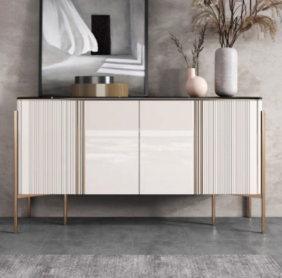 Cómoda de madera, armario de diseñador, estante moderno, aparador, cómoda-armario.