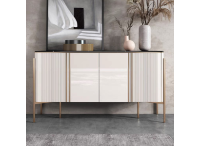 Cómoda de madera, armario de diseñador, estante moderno, aparador, cómoda-armario.