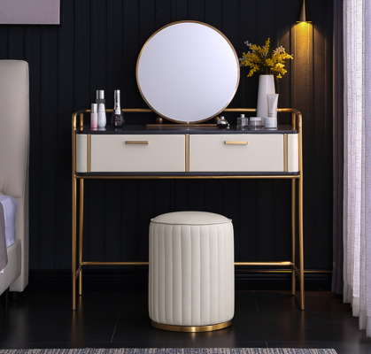 Consola de diseño de mesa Muebles Mesas Lujo Dormitorio Tocador