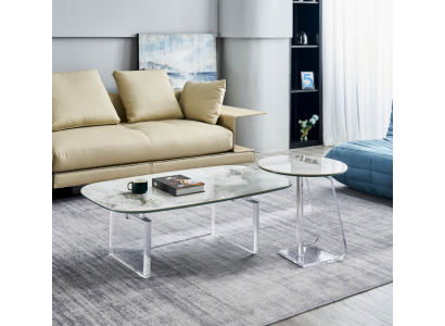 Mesa de centro de lujo mesa auxiliar muebles modernos diseño de sala de estar nuevo