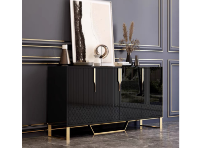 Mueble buffet de madera para sala de estar, cómoda, mueble moderno nuevo