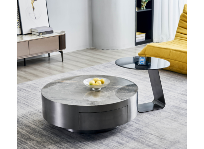 Mesa auxiliar Mesas Conjunto de mesas de diseño para salón Set de 2 piezas. Muebles