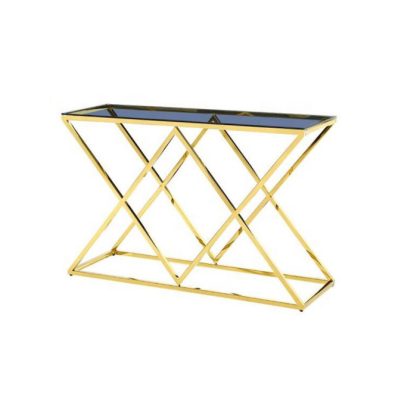 Mesa de consola, mesa de diseñador, mesa de sala de estar, muebles de lujo, mesa auxiliar
