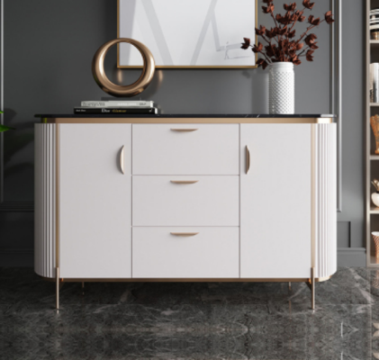 Aparador Cómoda Bufé Madera Moderno Blanco Salón Cómodas Nuevo