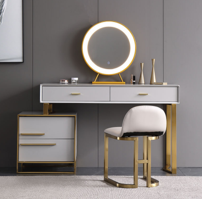 Mesa moderna consola espejo tocador dormitorio mesa de cosméticos