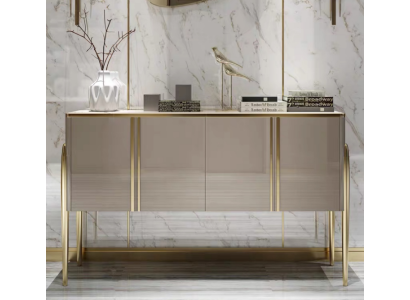 Cómoda de diseñador Buffet Armario Estante de madera Lujo cómodas Aparador