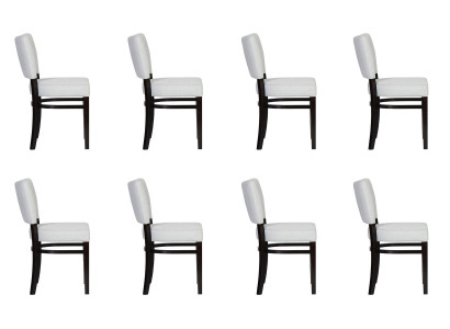 8 sillas de comedor silla sillón conjunto de salón club con reposabrazos de lujo
