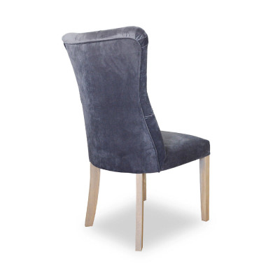 8 sillas silla tapizada diseño Chesterfield conjunto de sillones completo